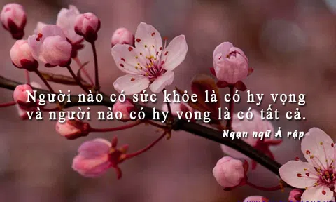 10 câu danh ngôn nổi tiếng về sức khỏe